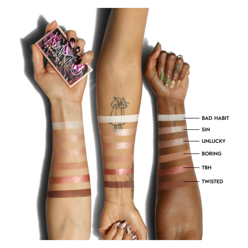 Urban Decay Naked Sin Mini Eyeshadow Palette 6 x 0.8 g.