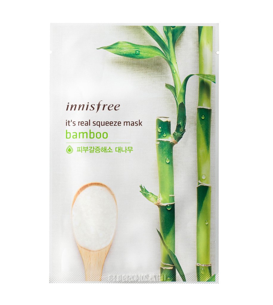 Innisfree It's Real Squeeze Mask #Bamboo