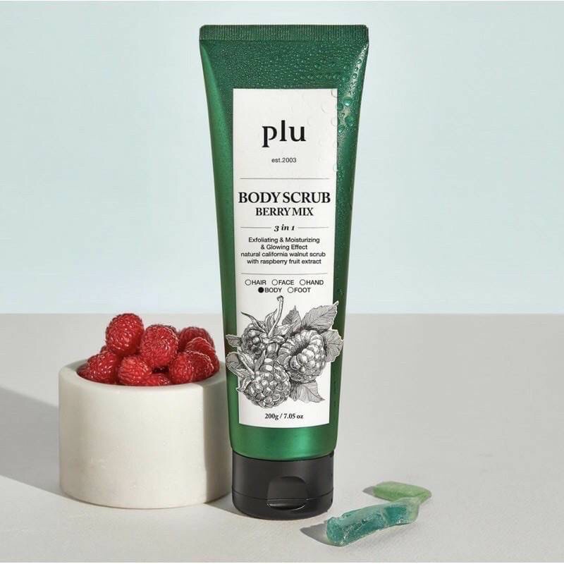 Plu Body Scrub Berry Mix 200 g.