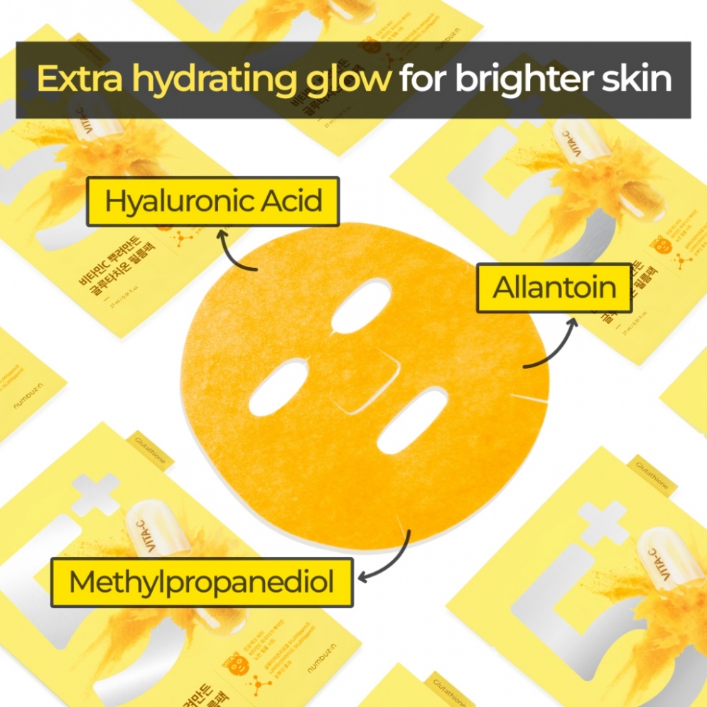 Numbuzin No.5 Vitamin Spotlight Sheet Mask 27 ml.