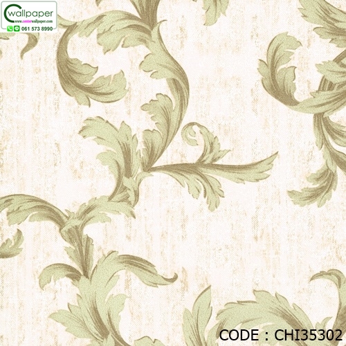 วอลเปเปอร์ลายใบไม้ No.CHI35302