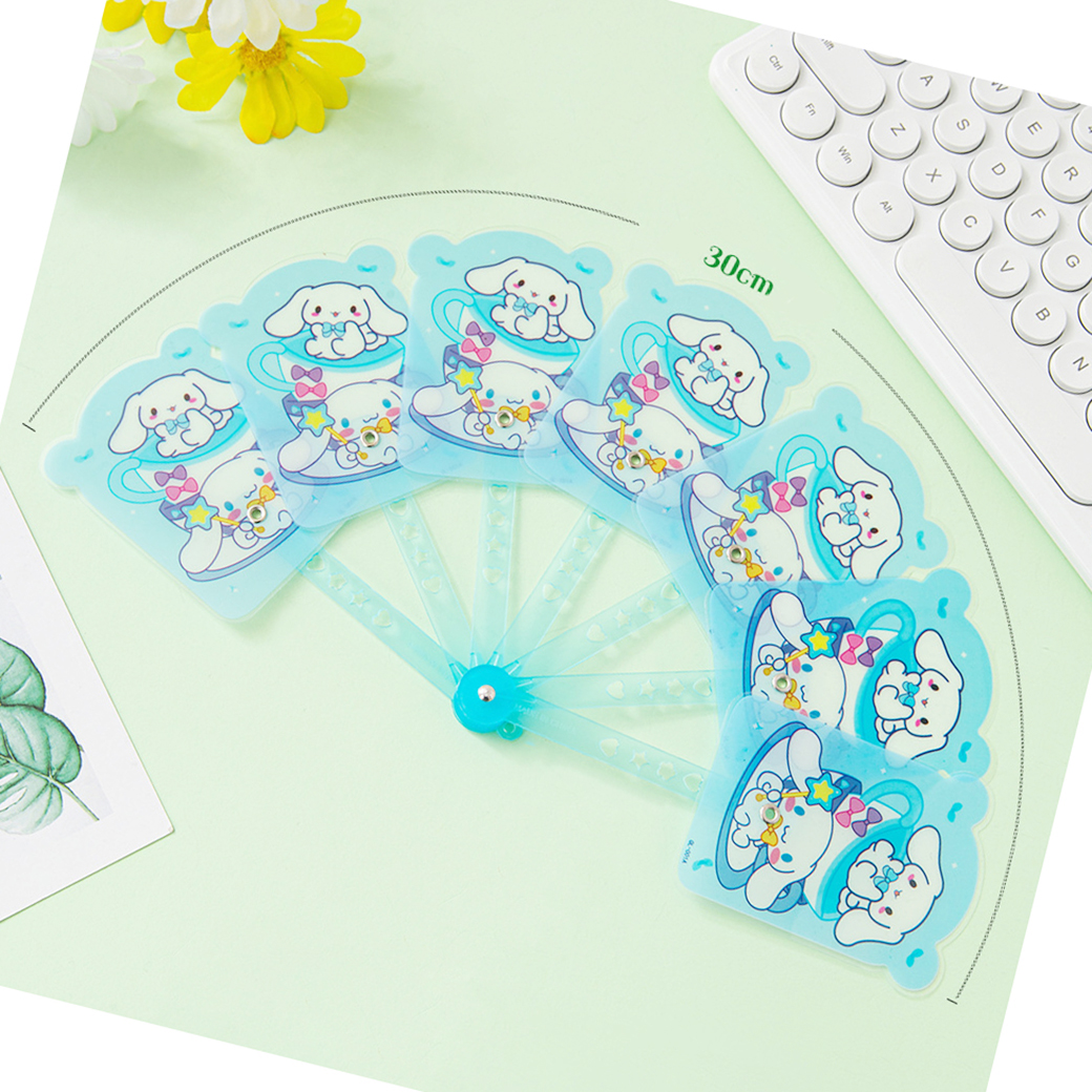 🌈พัดจีน ลายการ์ตูน ซานริโอ้🌈หลากสี📌สินค้าเลือกลาย✔️พร้อมส่งสินค้าไทย พัด การ์ตูน ลายการ์ตูน