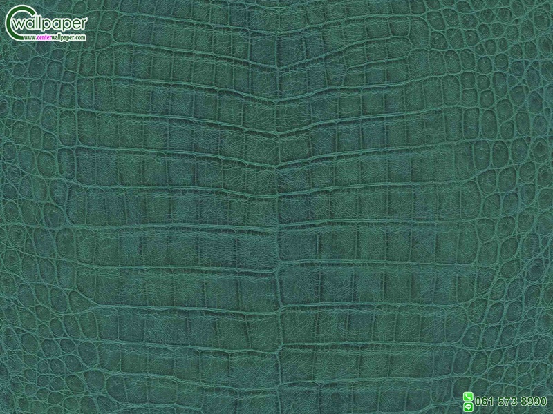 วอลเปเปอร์ลายหนังจรเข้สีเขียว