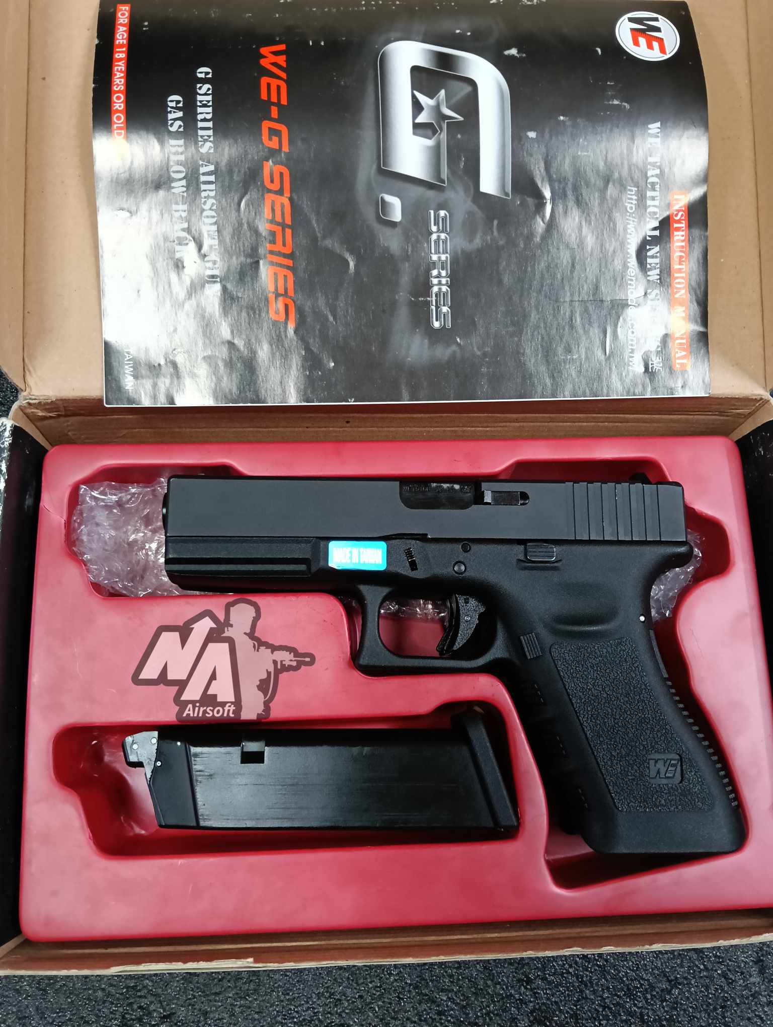 WE Glock17 gen3 Double Barrel !!! (มือสอง)