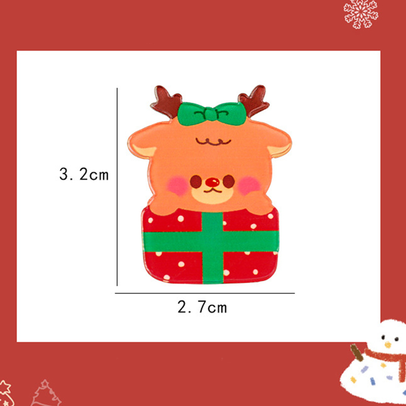 🎄🧷เข็มกลัด🎄⭐เซ็ทซานตาซานต้าคลอสและคริสมาสต์📌เลือกลายได้ ราคาะ 3 บาท✔️พร้อมส่ง Ohwowshop เข็มกลัด เข็มกลัดอะคริลิค christmas ซานต้า