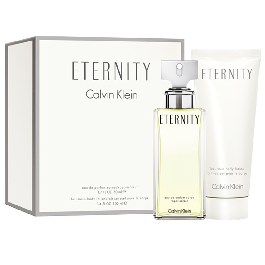 Calvin Klein Eternity 2 Piece Gift Set For Women