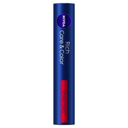 NIVEA Rich Care & Color Lip SPF20 PA++ 2 g. #Sheer Red