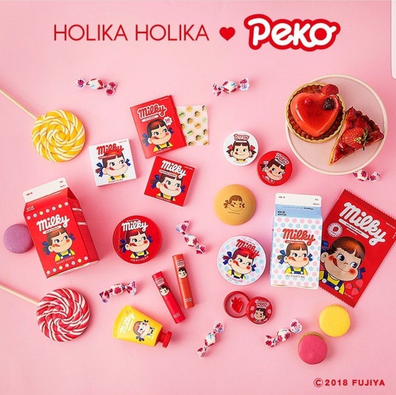 Holika Holika x Peko Chan No Sebum Pact 8 g.