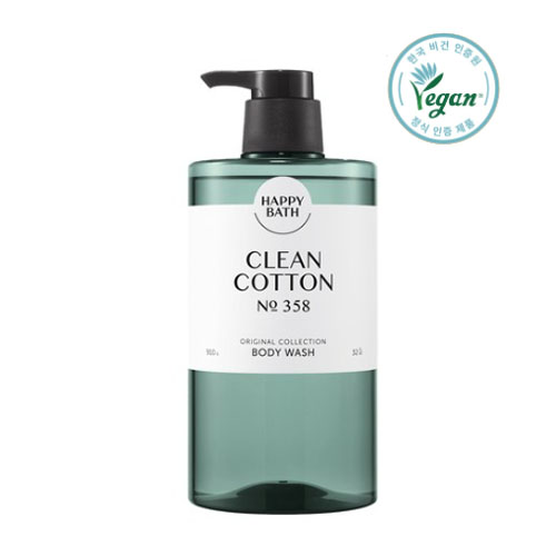 Happy Bath Body Wash 910 g. #No. 358 Clean Cotton