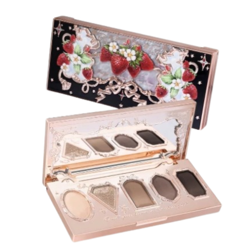 Flower Knows Strawberry Rococo Series Eyeshadow Pallete 6.3 g. #03 Blackcurrant Coldbrew