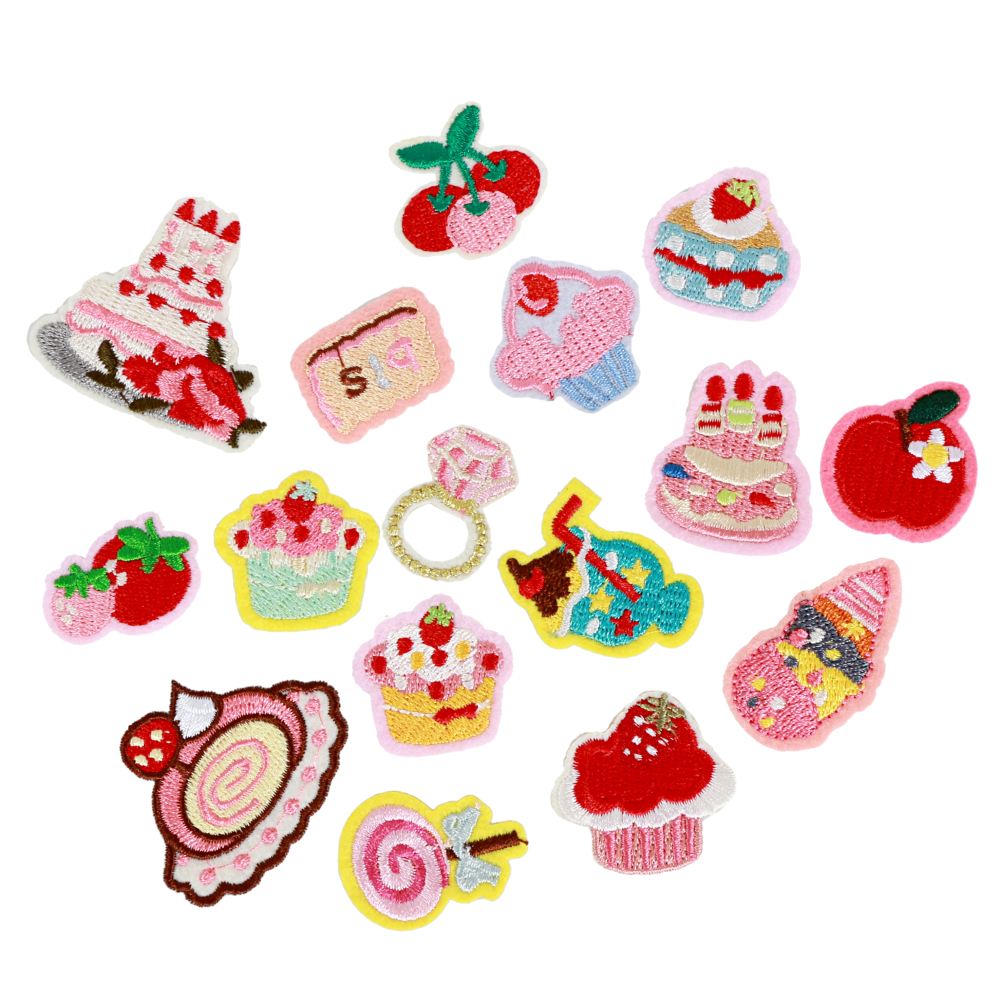 P007 เซ็ตตัวรีดติดเสื้อ Dessert