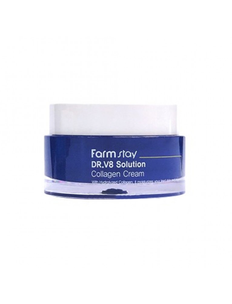FARMSTAY Dr.V8 Solution Cream 50 ml. #Collagen