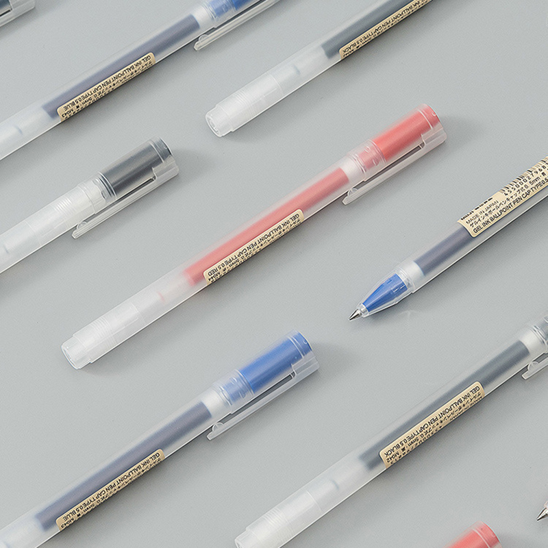 🖊️ปากกาเจล MUJI ✨ Gel Ink Pen ด้ามขุ่น & ด้ามกดใส เขียนลื่นแห้งไว 🖊️พร้อมส่งในไทย ถูกใจ ไม่ซึม ไม่เลอะ