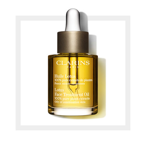 Clarins Lotus Face Treatment Oil for Oily & Combination Skin 30 ml.