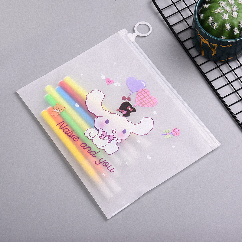 🌈กระเป๋าใส่เครื่องเขียน A5🐶🌈Cinnamoroll 21x17cm📌เลือกลาย ราคา 4 บาท✔️พร้อมส่ง Ohwowshop ซองใส่เครื่องเขียน ซอง เครื่องเขียน กระเป๋า กระเป๋าดินสอ