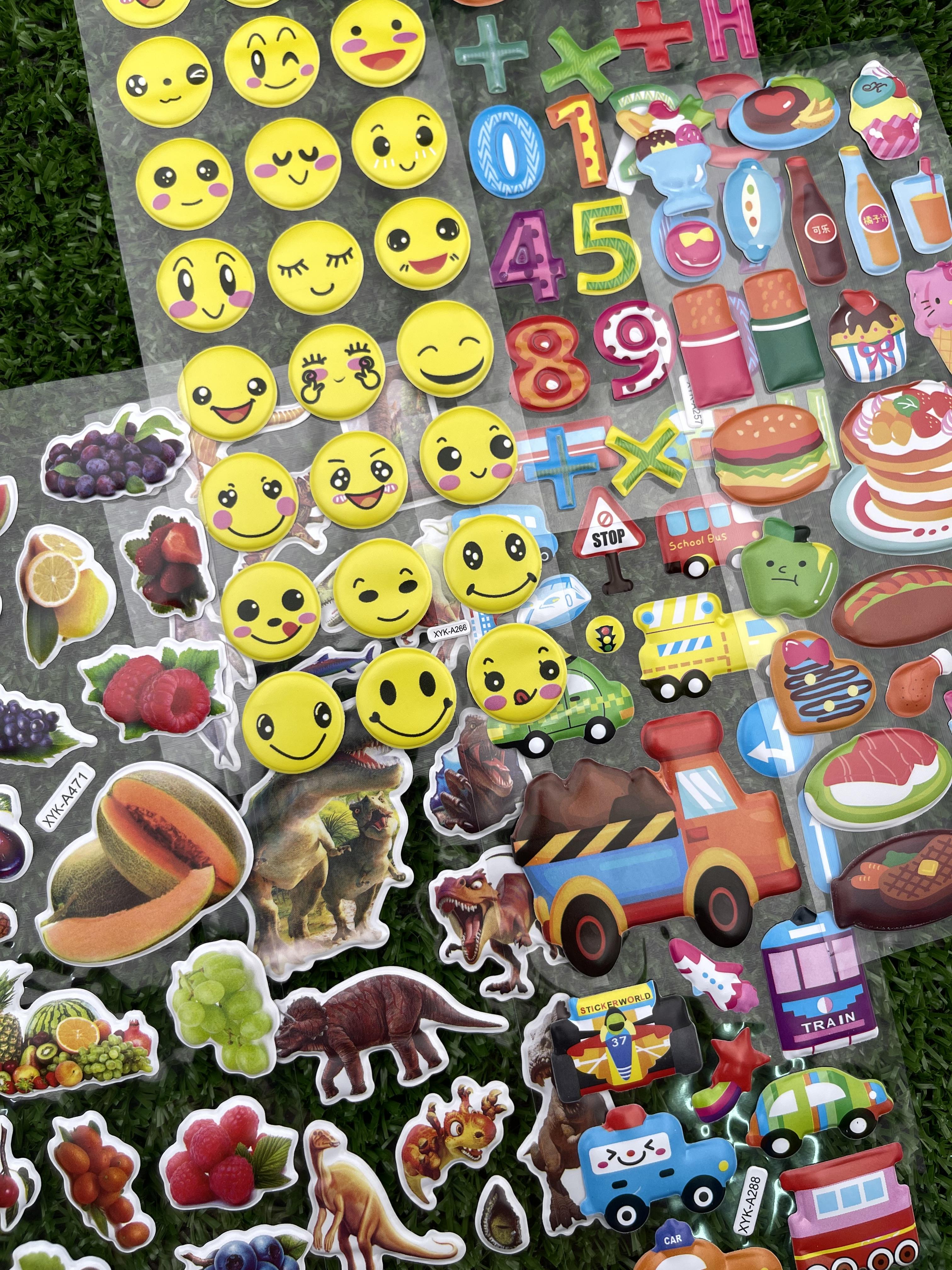 สติ๊กเกอร์นูนชุดรวมลายการ์ตูนสุดฟิน Sticker Sticker3D มีให้เลือกมากกว่า 20 แบบ ✔️พร้อมส่ง (🎲สุ่มลาย) สติกเกอร์การ์ตูน