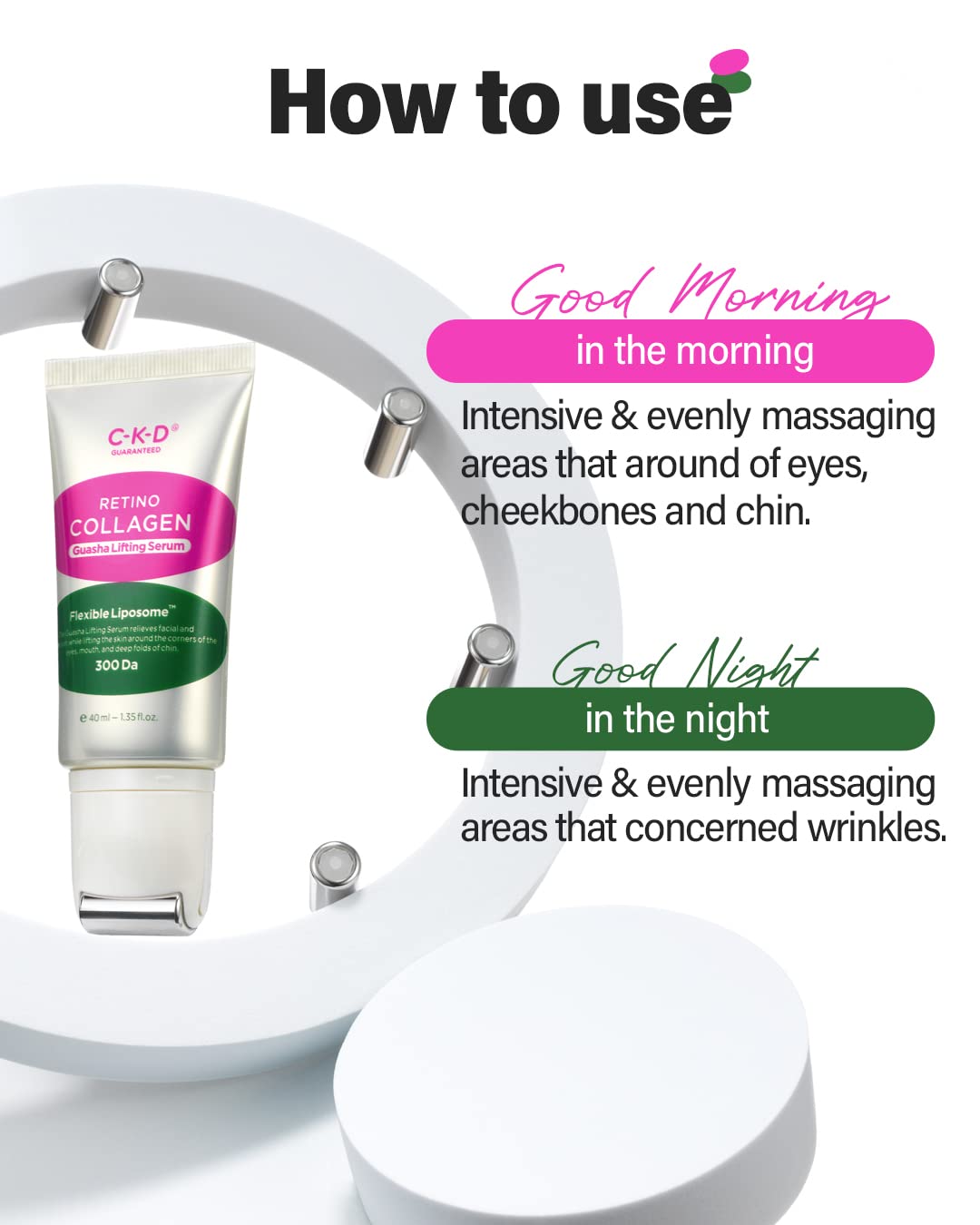 CKD Retino Collagen Guasha Lifting Serum 30 ml.