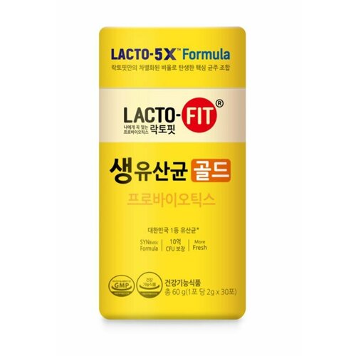 LACTO-FIT Probiotic Gold 5X Formula 50 Sticks