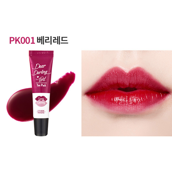 Etude House Dear Darling Water Gel Tint Pack #PK001 Berry Red