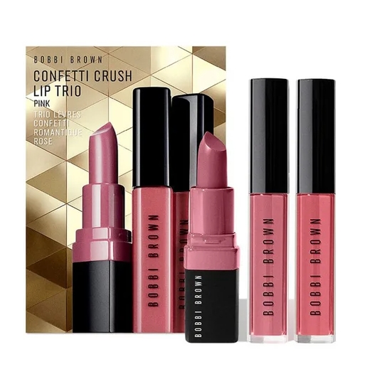 Bobbi Brown Confetti Crush Lip Trio (Set Pink)