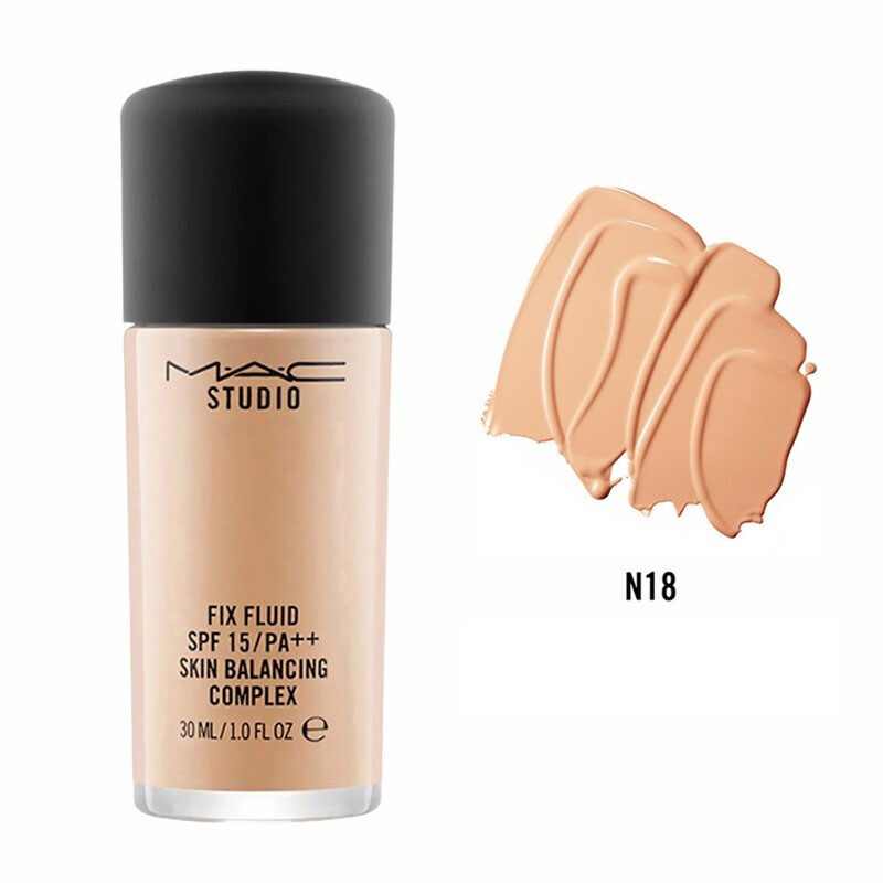 M.A.C Studio Fix Fluid SPF15 ขนาดทดลอง 5 ml. #N18 ผิวขาวเหลือง