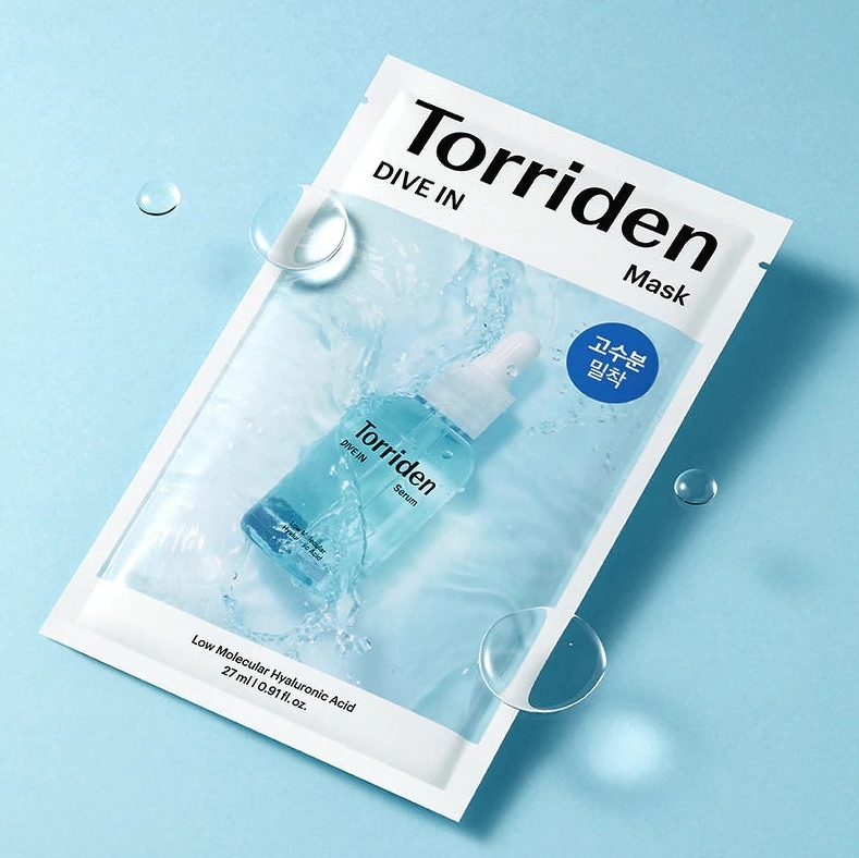 Torriden Dive In Low Molecular Hyaluronic Acid Beauty Mask 27 ml.