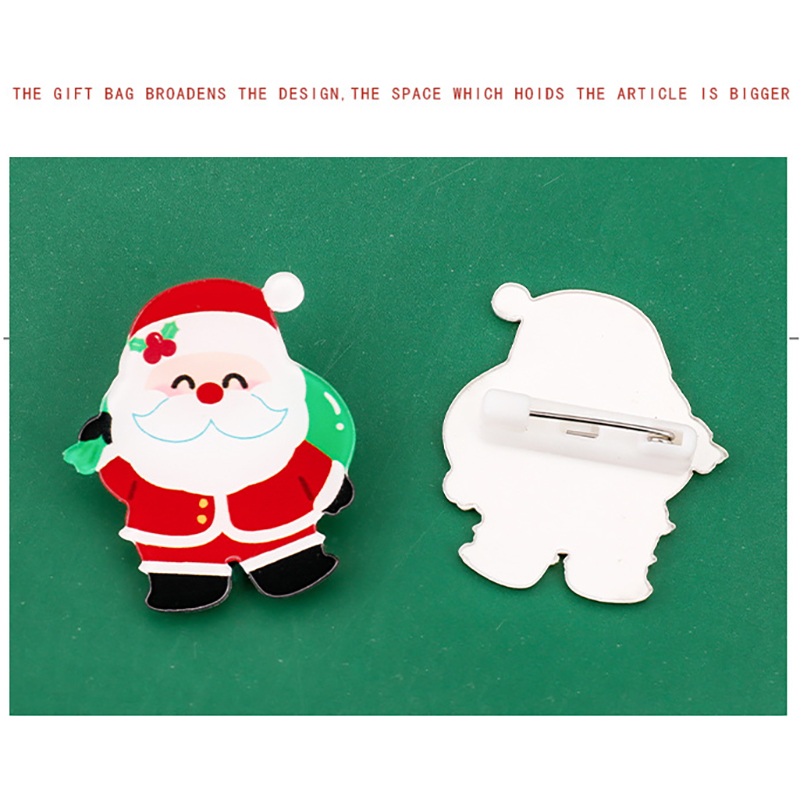 🎄🧷เข็มกลัด🎄⭐เซ็ทซานตาซานต้าคลอสและคริสมาสต์📌เลือกลายได้ ราคาะ 3 บาท✔️พร้อมส่ง Ohwowshop เข็มกลัด เข็มกลัดอะคริลิค christmas ซานต้า