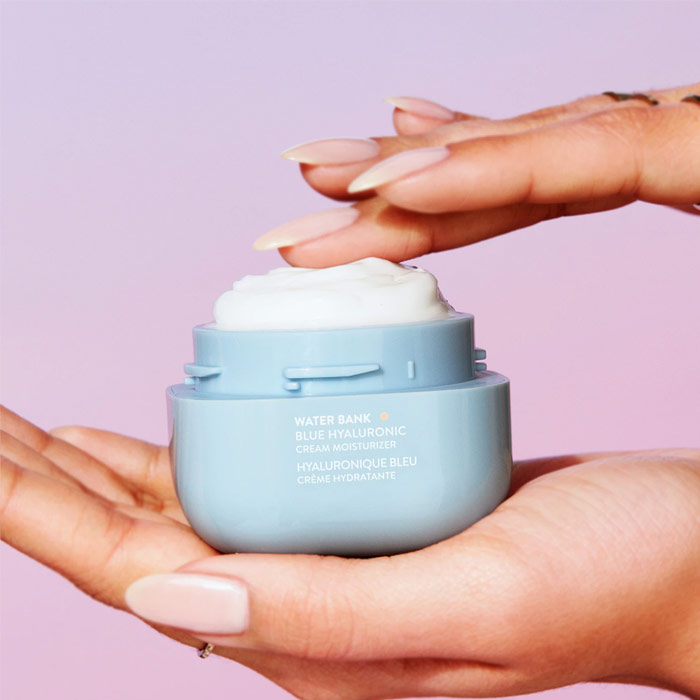 Laneige Water Bank Blue Hyaluronic Cream for Normal to Dry skin 50 ml. #จุดส้ม