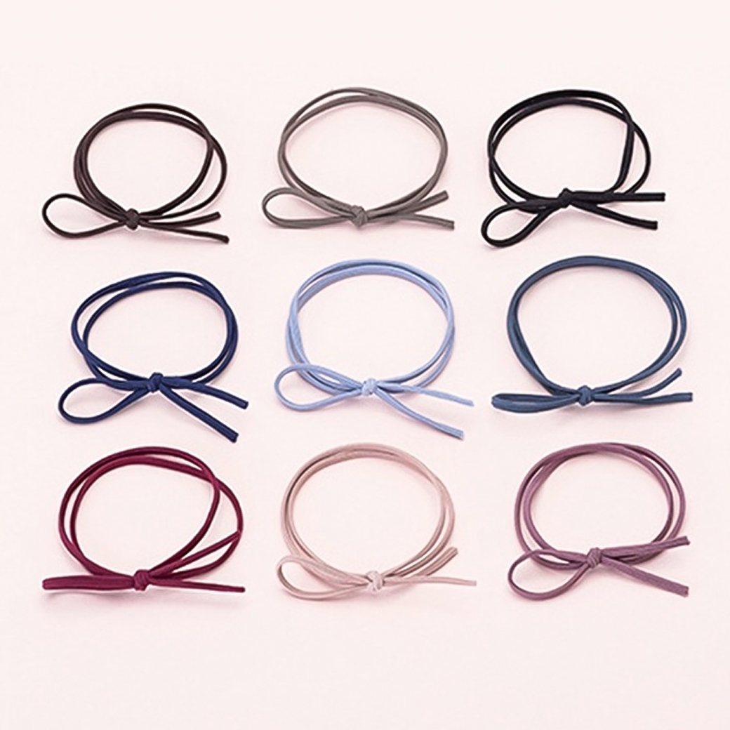 🌈ยางยืดรัดผม🌈โบว์ สีพาสเทลสายแบน 6cm📌เลือกสี ชิ้นละ 2 บาท✔️พร้อมส่ง Ohwowshop หนังยางรัดผมเกาหลี ยางมัดผม ยางยืดรัดผม ยางรัดผม