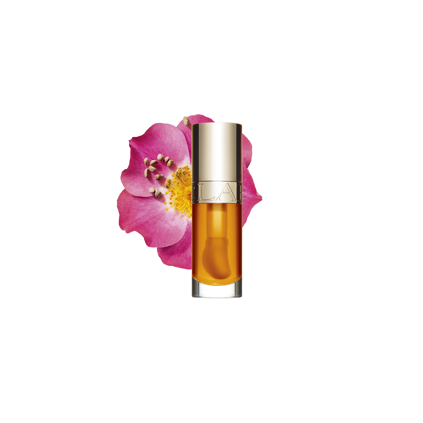 Clarins Huile Confort Levres Lip Comfort Oil 2.8 ml. #01 Honey