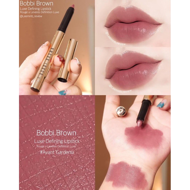 ฺBobbi Brown Luxe Defining Lipstick #Avant Gardenia