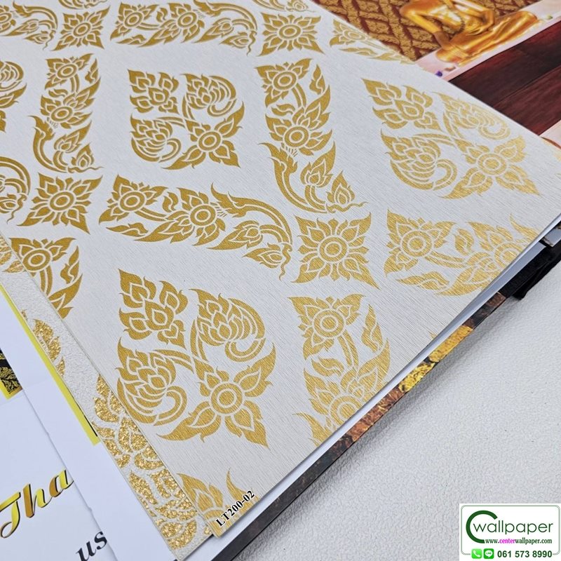 วอลเปเปอร์ลายไทย ลายกนก