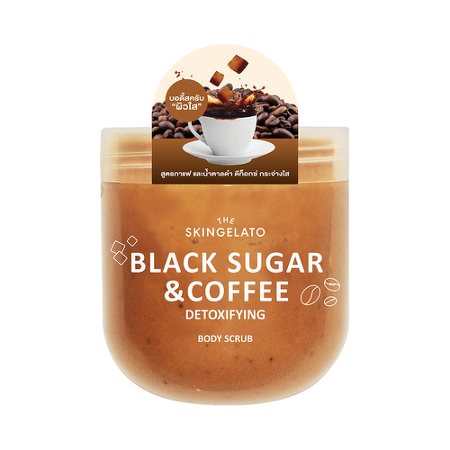 THE SKINGELATO Body Scrub 700 g. #Black Sugar & Coffee