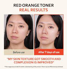 T'else Red Orange Niacinamide Toner 150 ml.