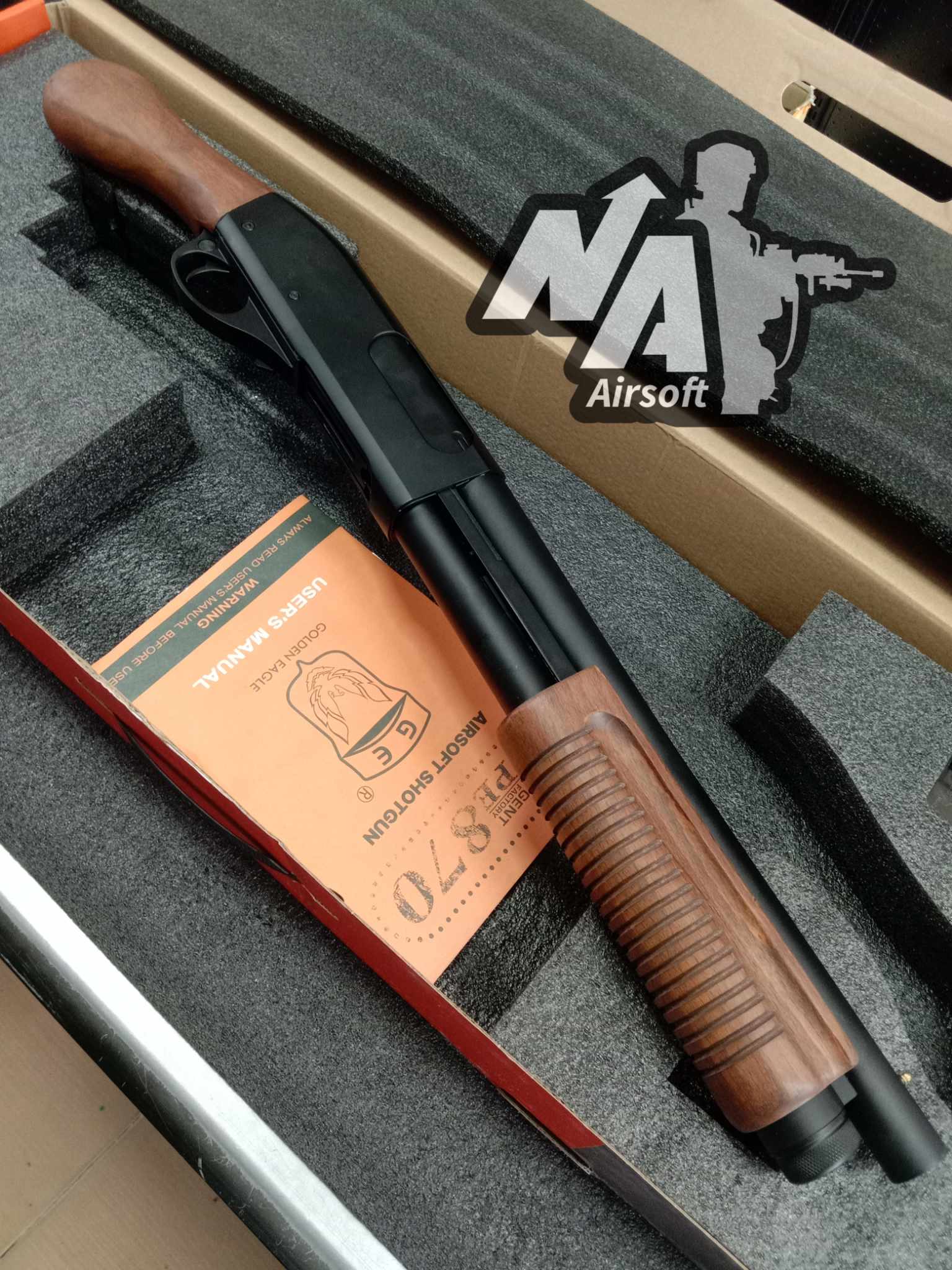 Golden Eagle M870 Pirate GAS (มือสอง)