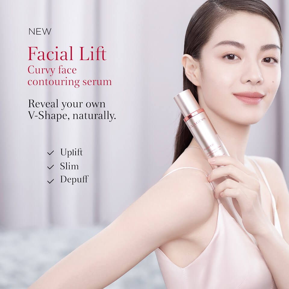 Clarins V Shaping Facial Lift Experts Travel Exclusive Set 2 Pcs.