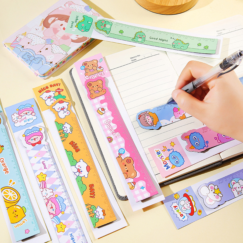 📏ไม้บรรทัดแม่เหล็ก🧲ลายการ์ตูนสุดเท่✔️พร้อมส่งในไทย มีแม่เหล็กในตัว ลายการ์ตูนเท่ๆ ไม่จำเจ