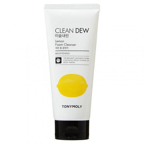 Tony Moly Clean Dew Foam Cleanser 180 ml. #Lemon