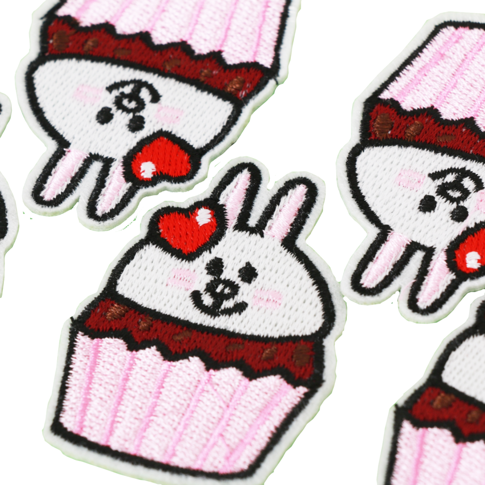 ตัวรีดติดเสื้อกระต่ายคัพเค้ก