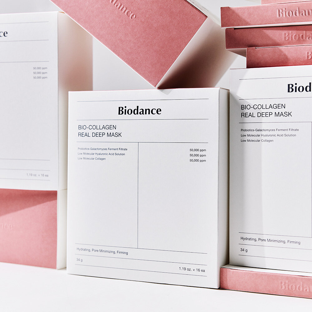 Biodance Bio-Collagen Real Deep Mask (oliveyoung) 1 กล่อง / 7แผ่น
