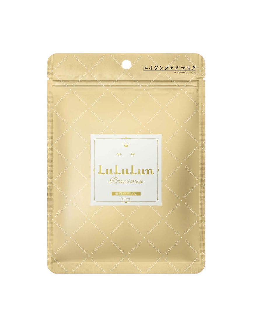Lululun Face Mask Precious White 7 แผ่น ซองสีทอง