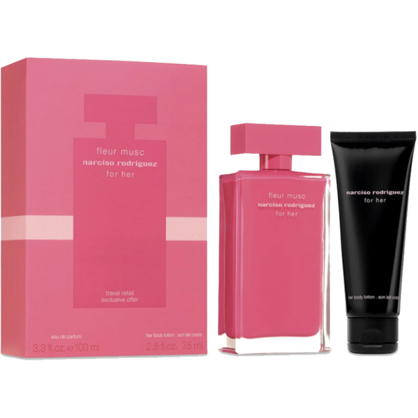 Narciso Rodriguez Fleur Musc Set + Body Lotion