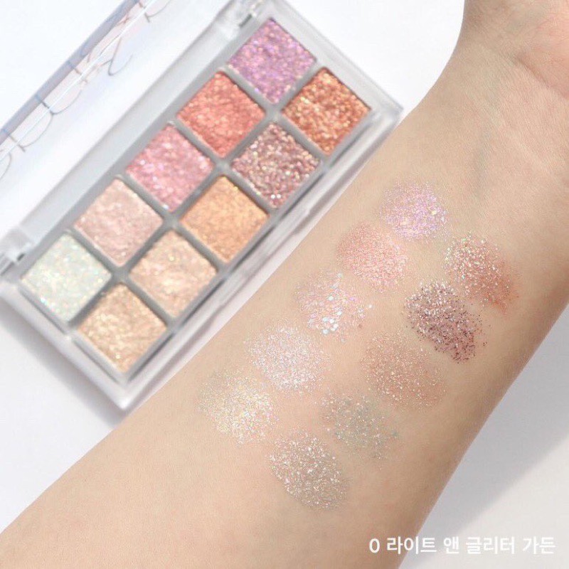 Rom&nd Better than Palette #00 Light & Glitter Garden