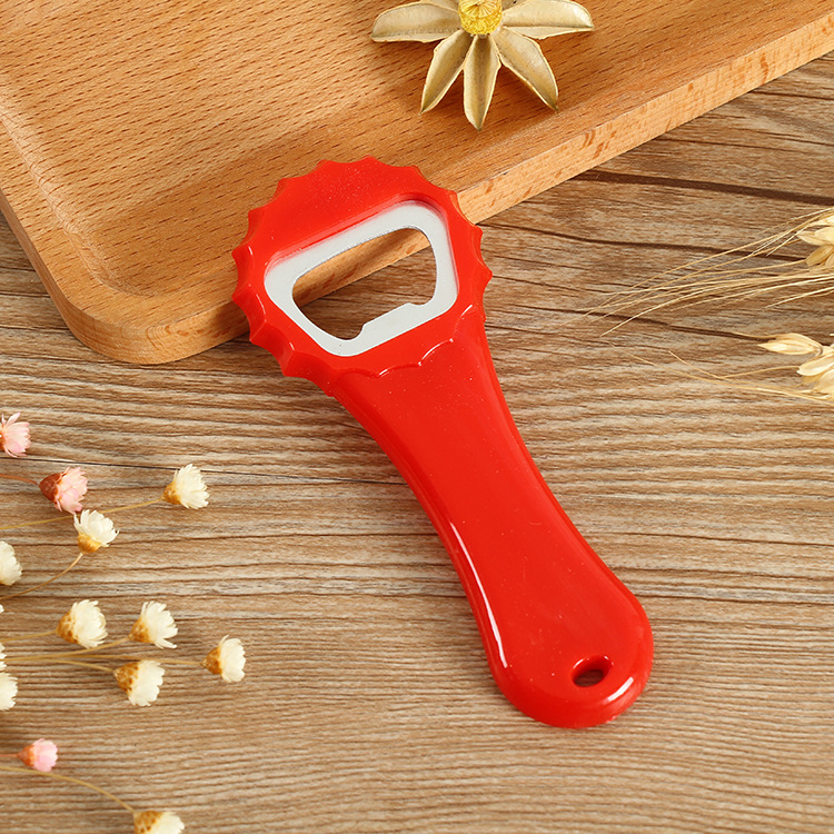 🔥ที่เปิดขวดพลาสติก🔥รูปทรงฝา หลากสี 12x4.8 ชิ้นละ 5 บาท📌เลือกสี✅พร้อมส่ง Ohwowshop ที่เปิดฝาขวดสแตนเลส เปิดขวด น้ำอัดลม โซดา เบียร์ ที่งัดฝา