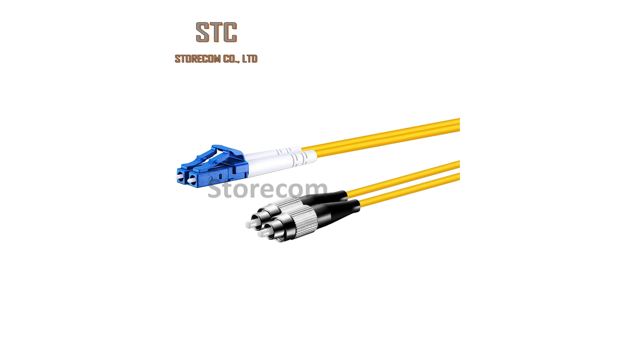 FC-LC Fiber optic patch cord SM, 9/125μm, Duplex 3.0 mm jacket LSZH