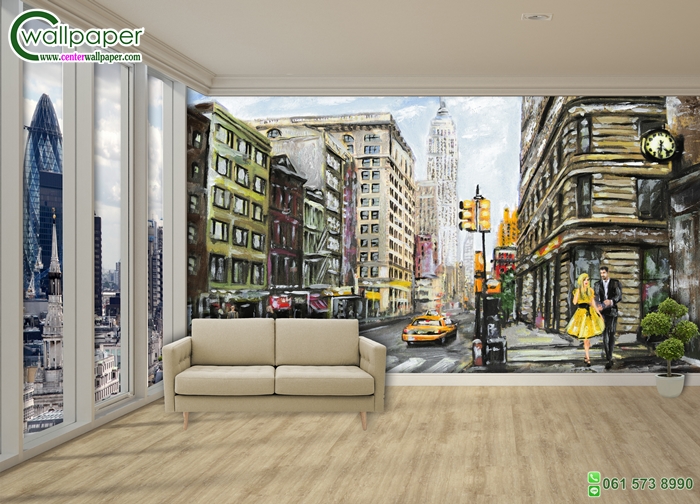 ภาพวิว ภาพวาด นิวยอร์ค