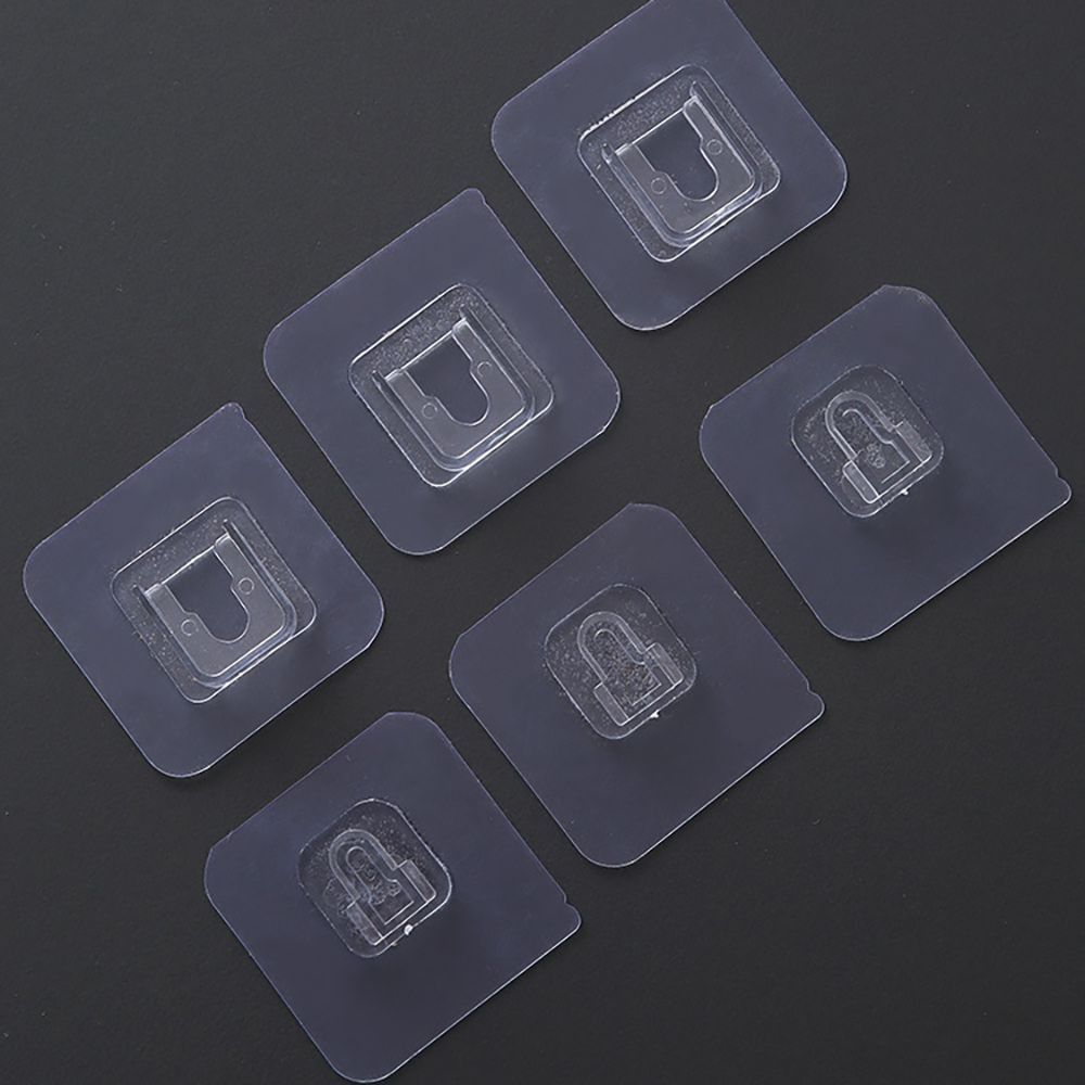 🔥STICK HOOK🔥 ตะขอติดผนัง ตะขอติดผนังแบบใส (🎲เลือกแบบ) ✔️พร้อมส่ง Ohwowshop ตะขอติดผนัง ตะขอแบบใส