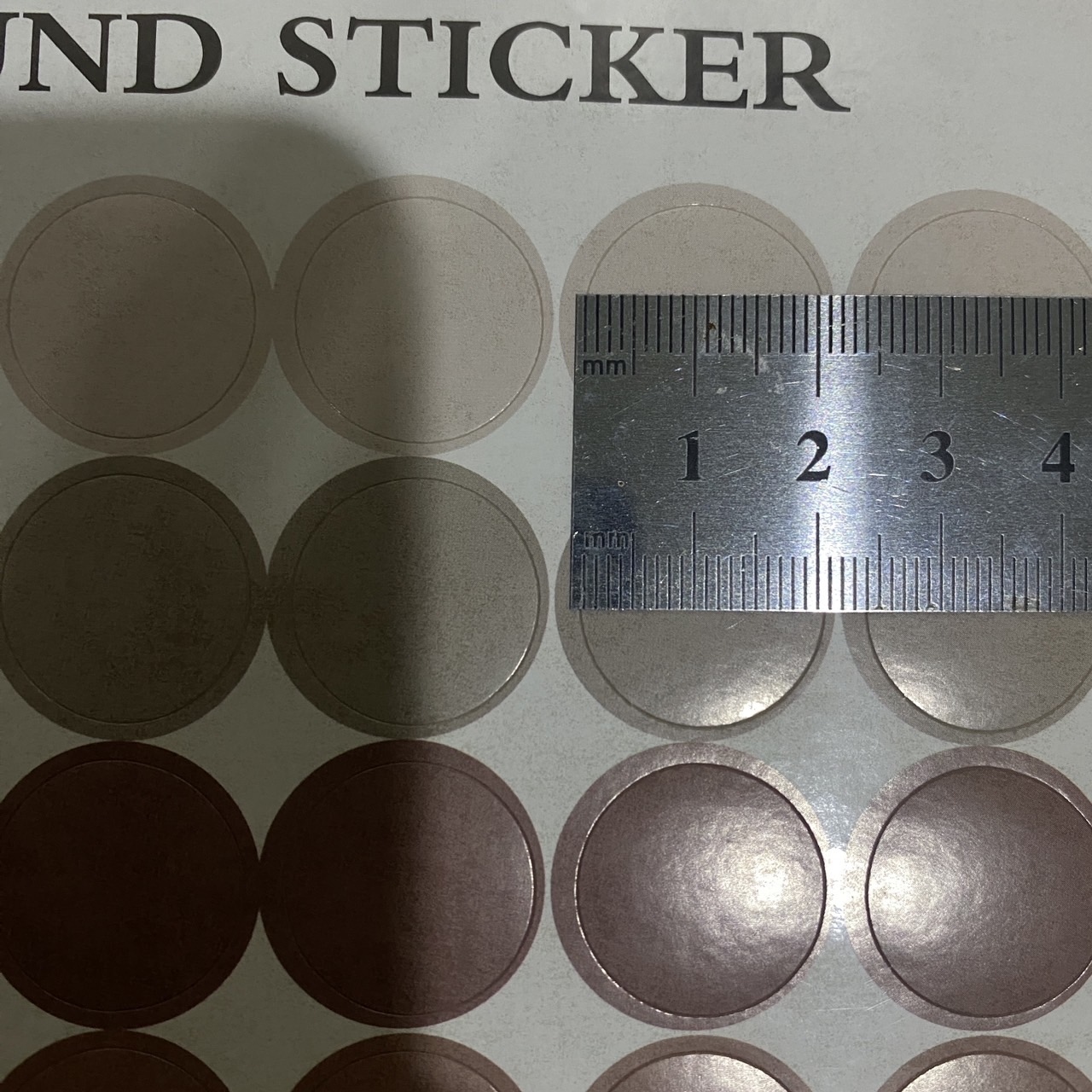 สติ๊กเกอร์เฉดสีวงกลม ตกแต่งไดอารี่ 16*24 / 21*15cm 2 บาท/ชิ้น ✔️พร้อมส่ง (🧩เลือกลาย) Ohwowshop (Z8)