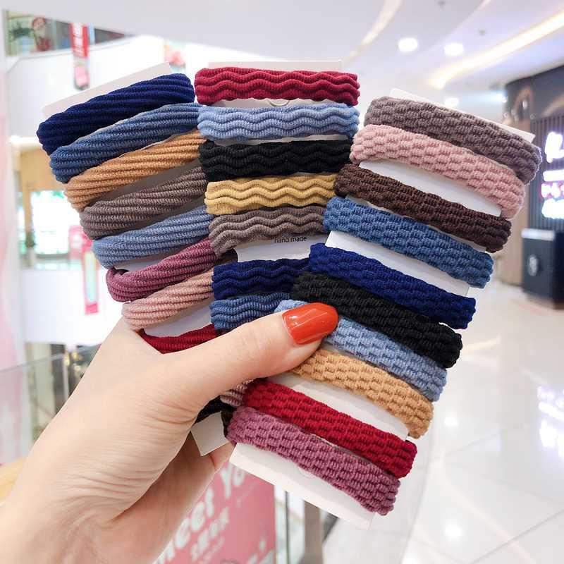 🌈ยางยืดรัดผมโดนัทเล็กหลากสี ชิ้นละ 1 บาท ✔️พร้อมส่ง Ohwowshop หนังยางรัดผมเกาหลี ยางรัดผมไสต์เกาหลี
