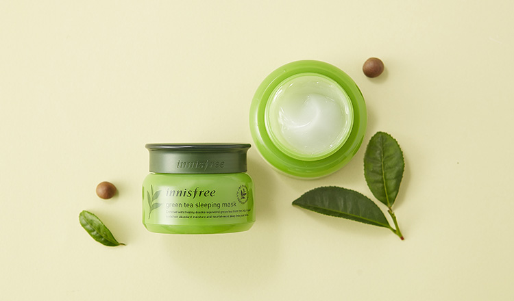 Innisfree Green Tea Sleeping Mask New 2018 80 ml.